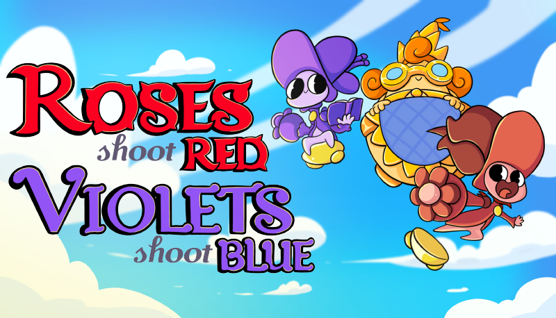 Roses Shoot Red, Violets Shoot Blue